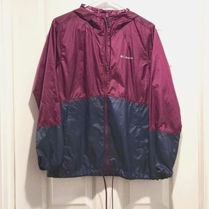 Columbia Colorblock Windbreaker Size S